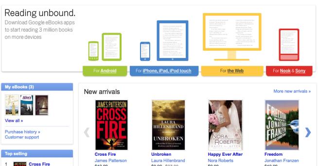 Google Set to Battle Amazon With Launch of eBooks