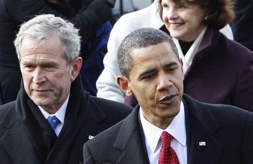 Obama, Bush Most Admired Men in America: Gallup