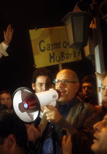 ElBaradei: Mubarak's Pledge an 'Act of Deception'