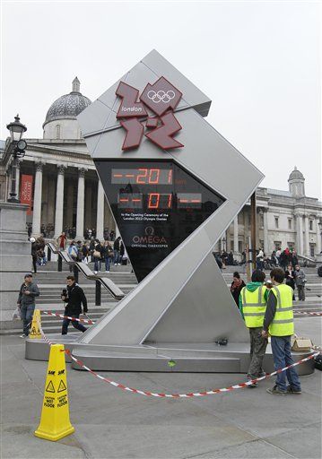 London 2012 Olympics Clock Breaks After One Day