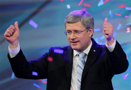 Stephen Harper's Conservatives Win Majority in Canada