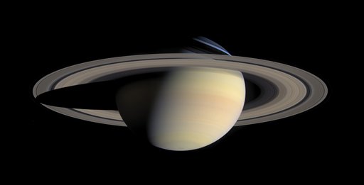 Saturn Moon Rings Detected