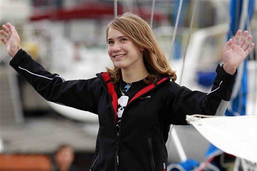 Teenage Sailor Laura Dekker Nears Halfway Point of Around-the-World Journey