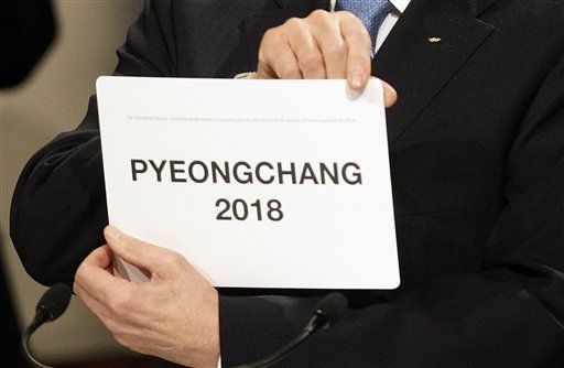 Pyeongchang, South Korea, to Host 2018 Winter Olympic Games