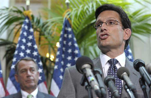 Eric Cantor Says President Obama Got 'Agitated' and 'Abruptly' Left Meeting