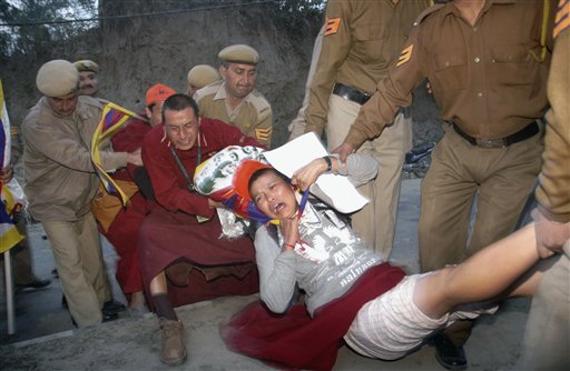Lhasa Erupts as Tibetans Battle Police