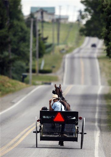 Amish Men Jailed Over Buggy Ruckus