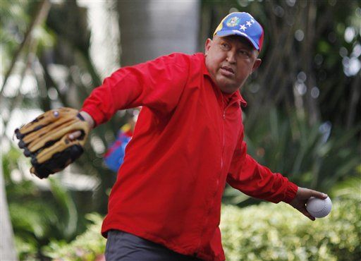 Chavez Pitches Softball, Denies Kidney Failure