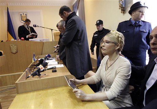 Yulia Tymoshenko, Former Ukraine Prime Minister, Sentenced to 7 Years