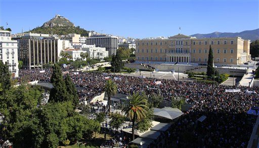 Massive Strike Shuts Greece
