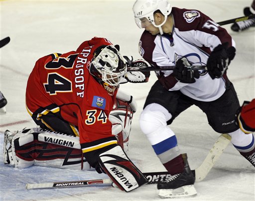 Flames Stay Ahead of Avalanche