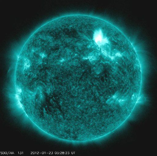 Solar Storm 'Hitting Us in Nose'