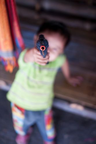 Cop's Son Shoots 7-Year-Old Sis Dead