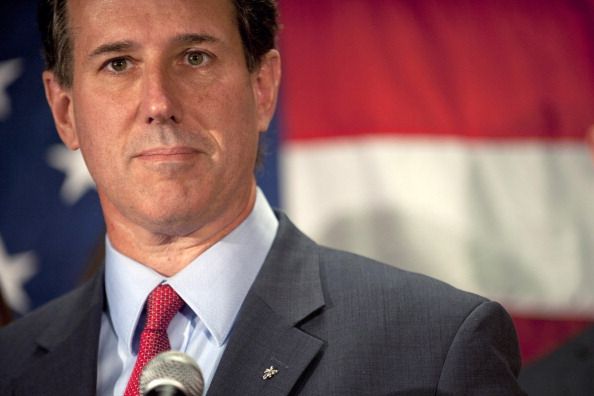 Santorum's Last Day Was a Mess