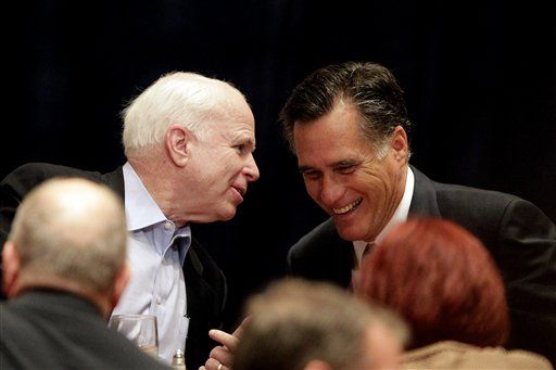 McCain to Mitt: Pick a VP You Trust