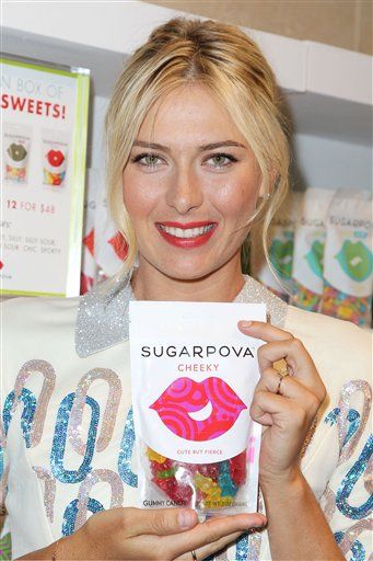 Sharapova's New Move: Her Own Line of ... Candy