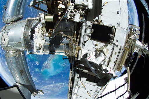 Astronauts Make Space Station Fix With ... Toothbrush