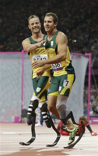 Pistorius Doesn't Medal in Bid to Defend Title