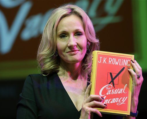 JK Rowling's New Book Tops Bestseller Charts