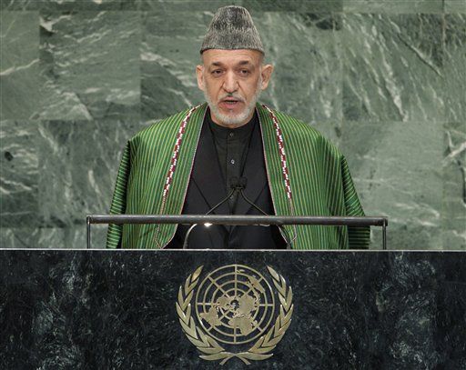 Karzai Slams NATO in Deaths of 4 Afghan Kids