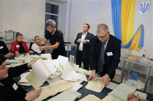 Ukraine Ruling Party Claims Election Win