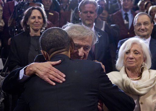 Obama Writing Book With Elie Wiesel