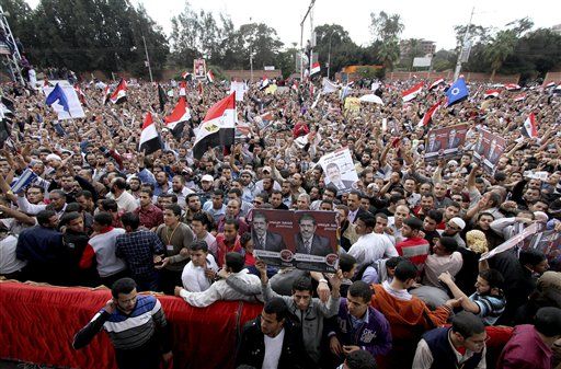 Morsi's Power Grab Sparks Protests, Fires