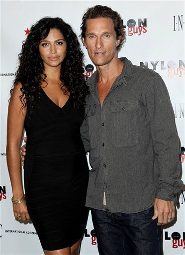 It's Baby No. 3 for McConaughey, Alves