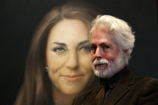 Painter of Kate's Portrait Defends His Work