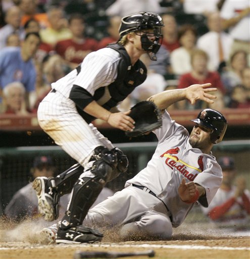 Glaus Leads Cards Over Astros