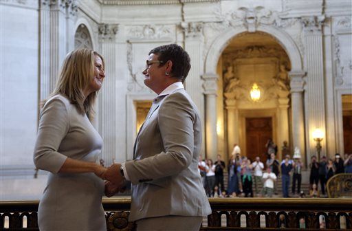 Gay Weddings Resume in California