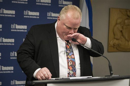 Toronto Mayor: Sorry About Crack; No, I'm Not Quitting