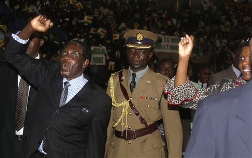 Mugabe: Brit Bribes Swayed Election