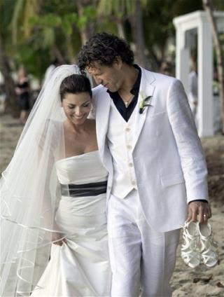 shania twain wedding married frederic thiebaud who celebrity weddings got still dresses