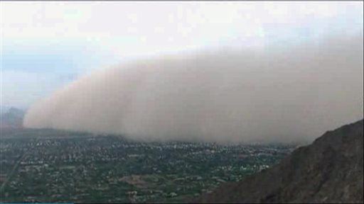 Dust Storm Chokes Phoenix