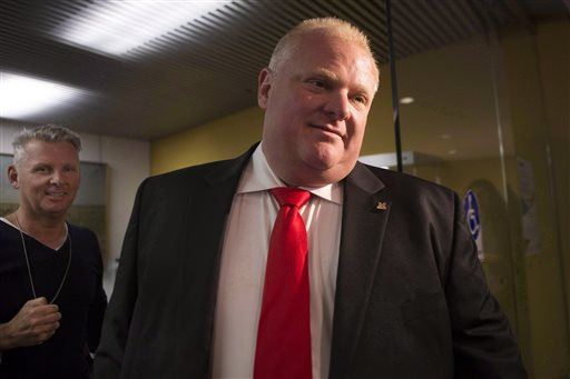 Rob Ford Hospitalized With Tumor