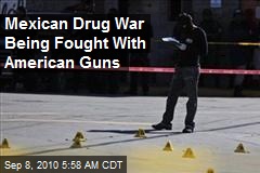 US Guns Litter 90% of Mexican Crime Scenes