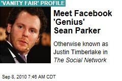Meet Facebook 'Genius' Sean Parker