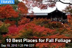 Fall Foliage: 10 Best Places to See Autumn Leaves