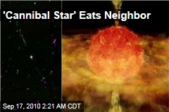 'Cannibal Star' Eats Neighbor
