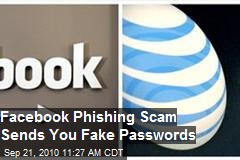 Facebook Scam Exuberantly Sends New Password