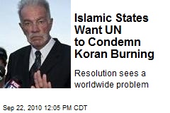 Islamic States Want UN to Condemn Koran Burning