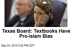 Texas Board: Textbooks Have Pro-Islam Bias