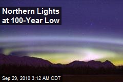 Northern Lights at 100-Year Low