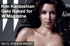Kim Kardashian Gets Naked for W Magazine
