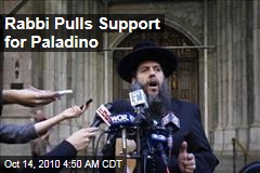 Rabbi Pulls Support for Paladino