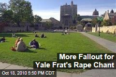 More Fallout for Yale Frat's Rape Chant