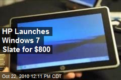 HP's iPad killer is $800, runs Windows 7