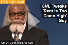 SNL Tweaks 'Rent Is Too Damn High' Guy