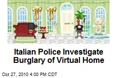 Italian Police Investigate Burglary of Virtual Home